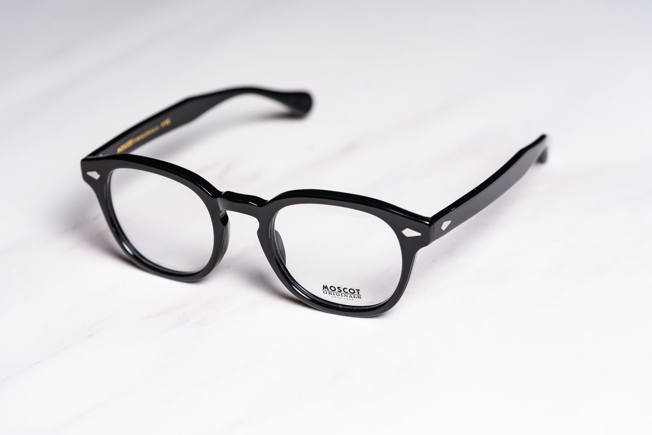 MOSCOT LEMTOSH / 46 BLACK カラー付きの+inforsante.fr