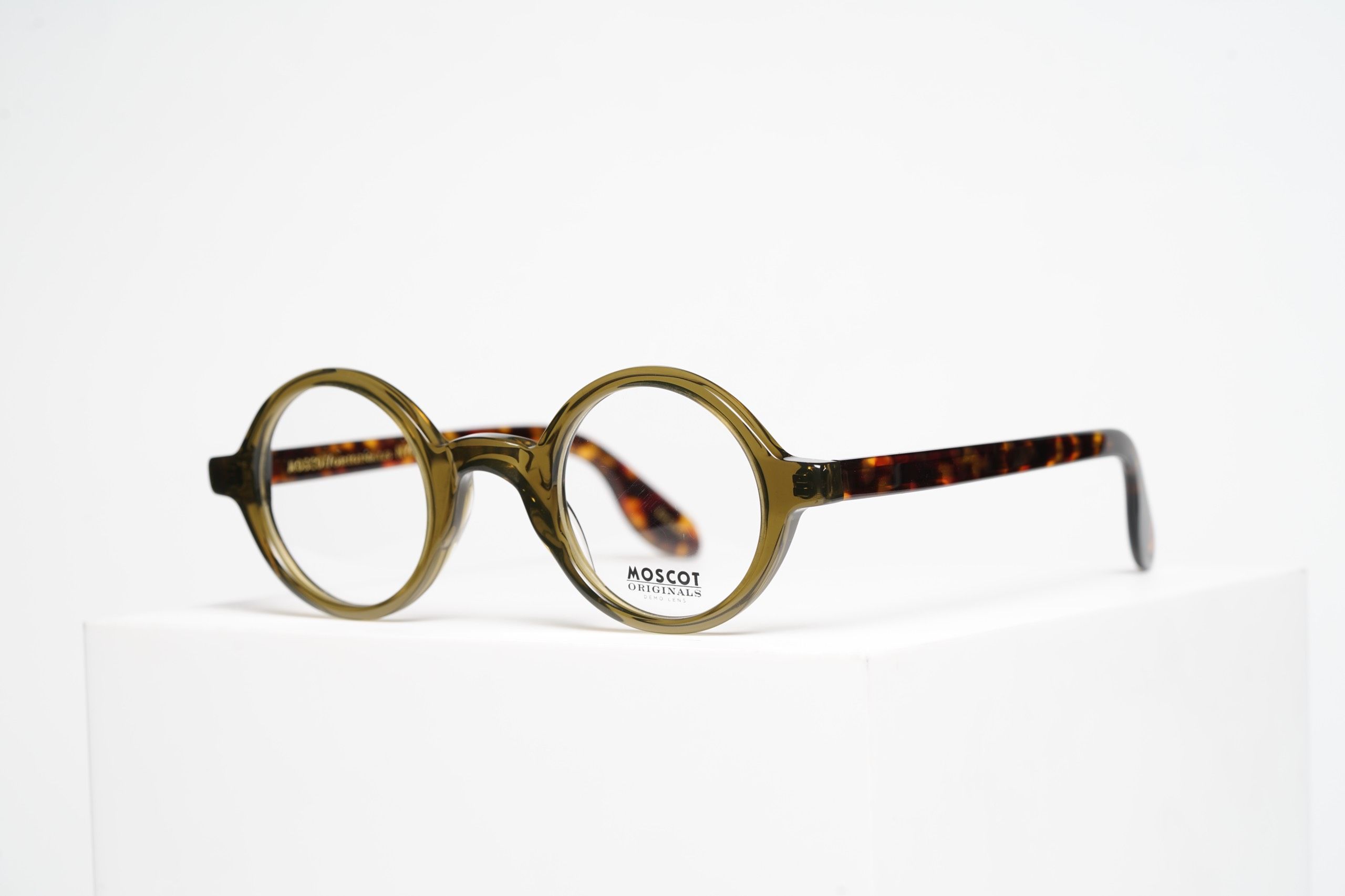 Moscot Zolman Olive Tortoise 