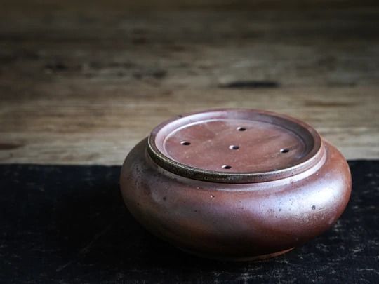Woodfired Burgundy Pot Support