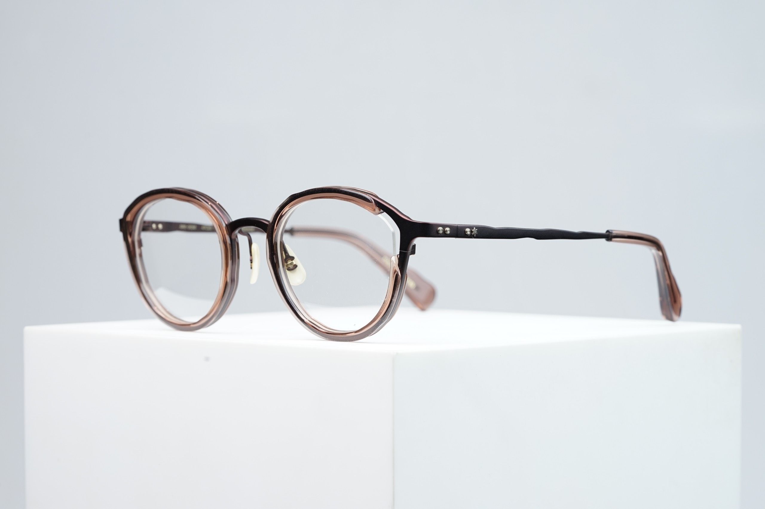 MM-0058 No.3 Clear brown / Brown