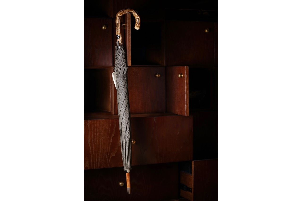 Umbrella Solid Stick - Gorse Wood / Grey