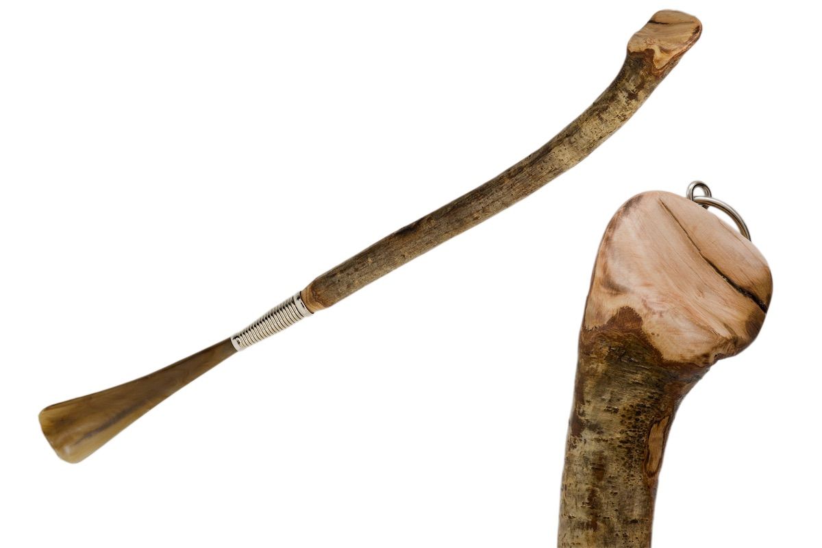 Passoti - RARE SHOEHORN IN ELM WOOD