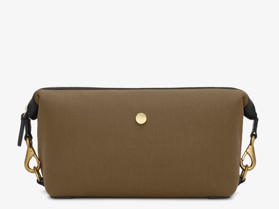 Mismo MS135317. MS WASHBAG, KHAKI/ BLACK