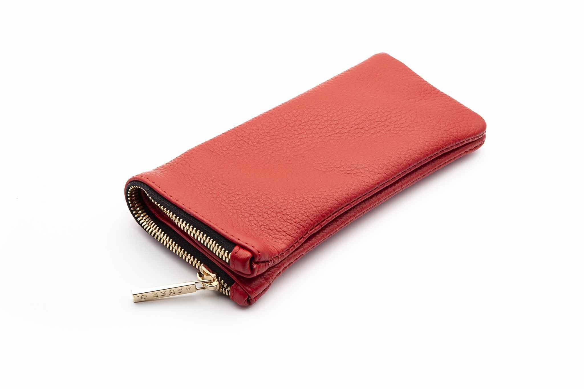 Soft Leather Pouch ACCS001 RED