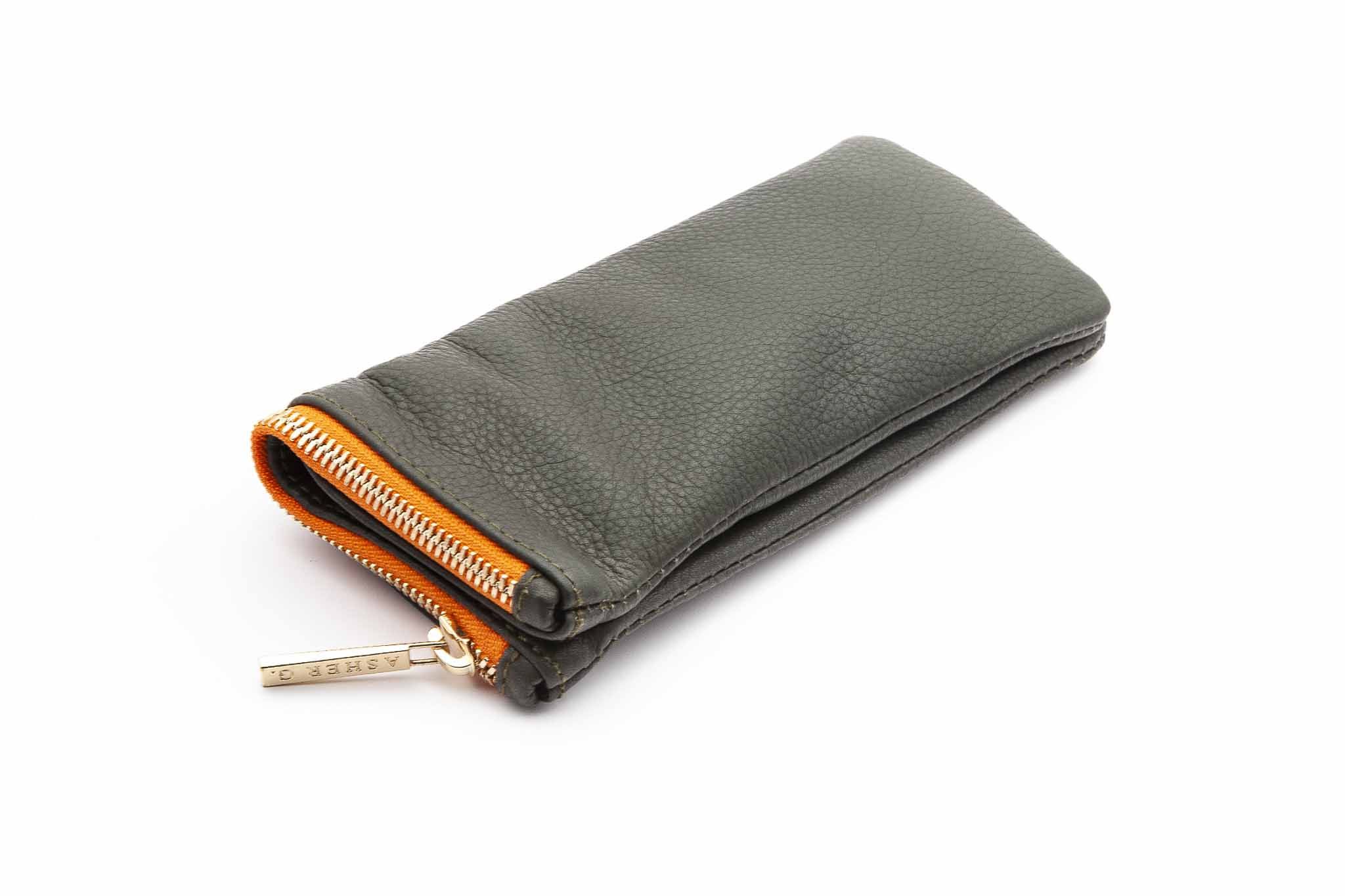 Soft Leather Pouch ACCS001 OLV