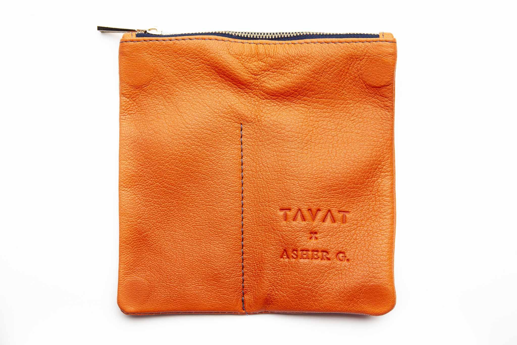 Soft Leather Pouch ACCS001 ORG