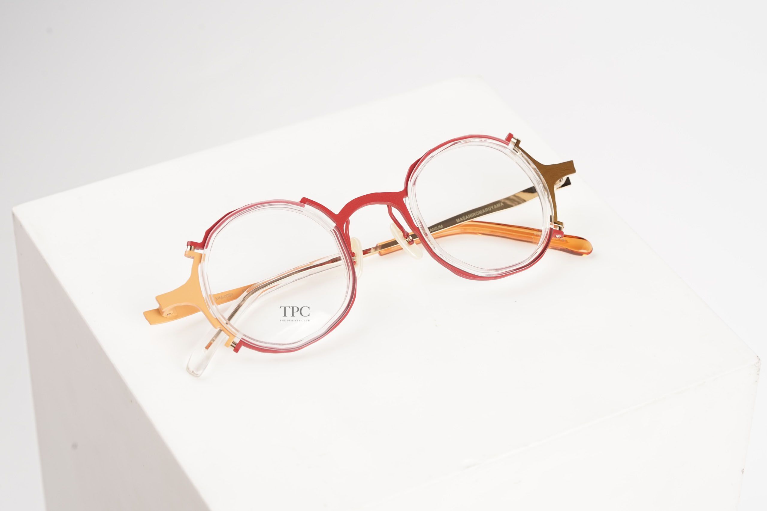 MM-0083 No.3 Clear/Orange-Red-Gold