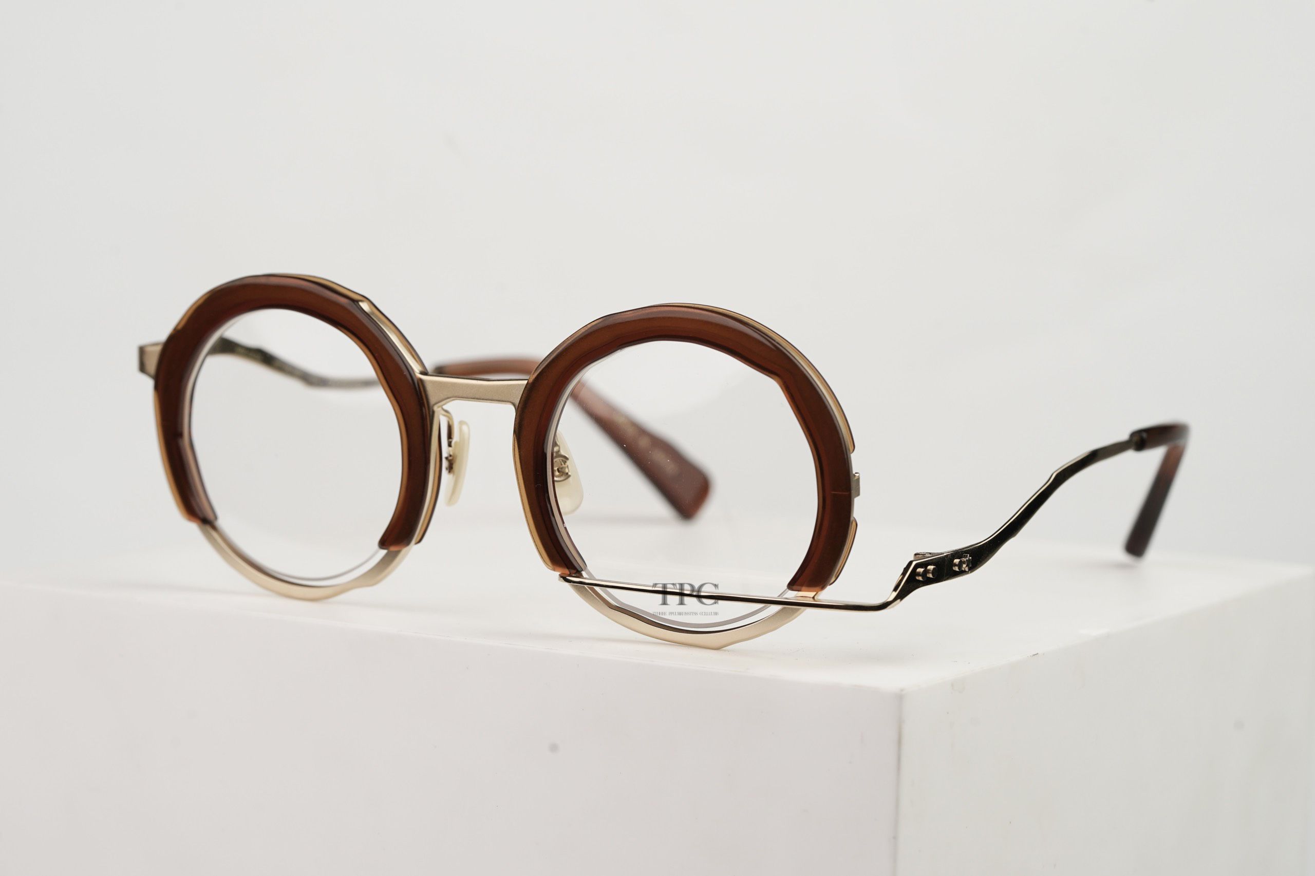 MM-0034 No.7 Clear Brown / Gold