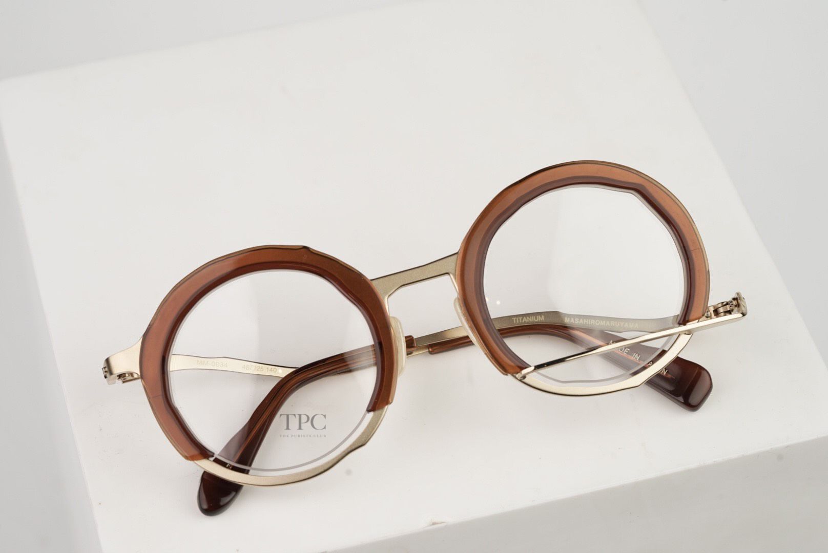MM-0034 No.7 Clear Brown / Gold