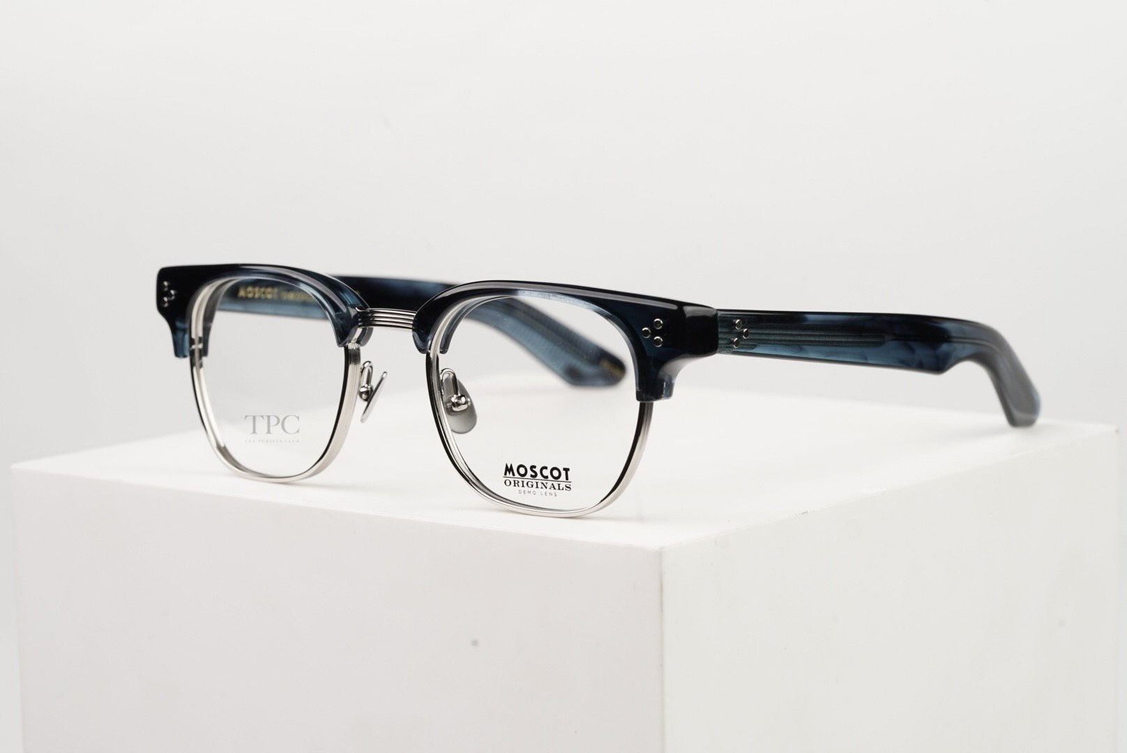 Moscot TINIF col.INK/SILVER
