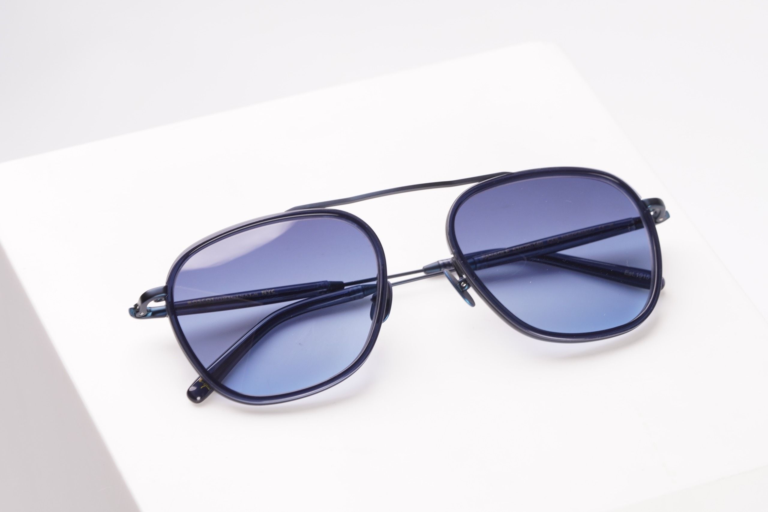 Moscot FANAGLE SUN DENIM BLUE col.NAVY/NAVY