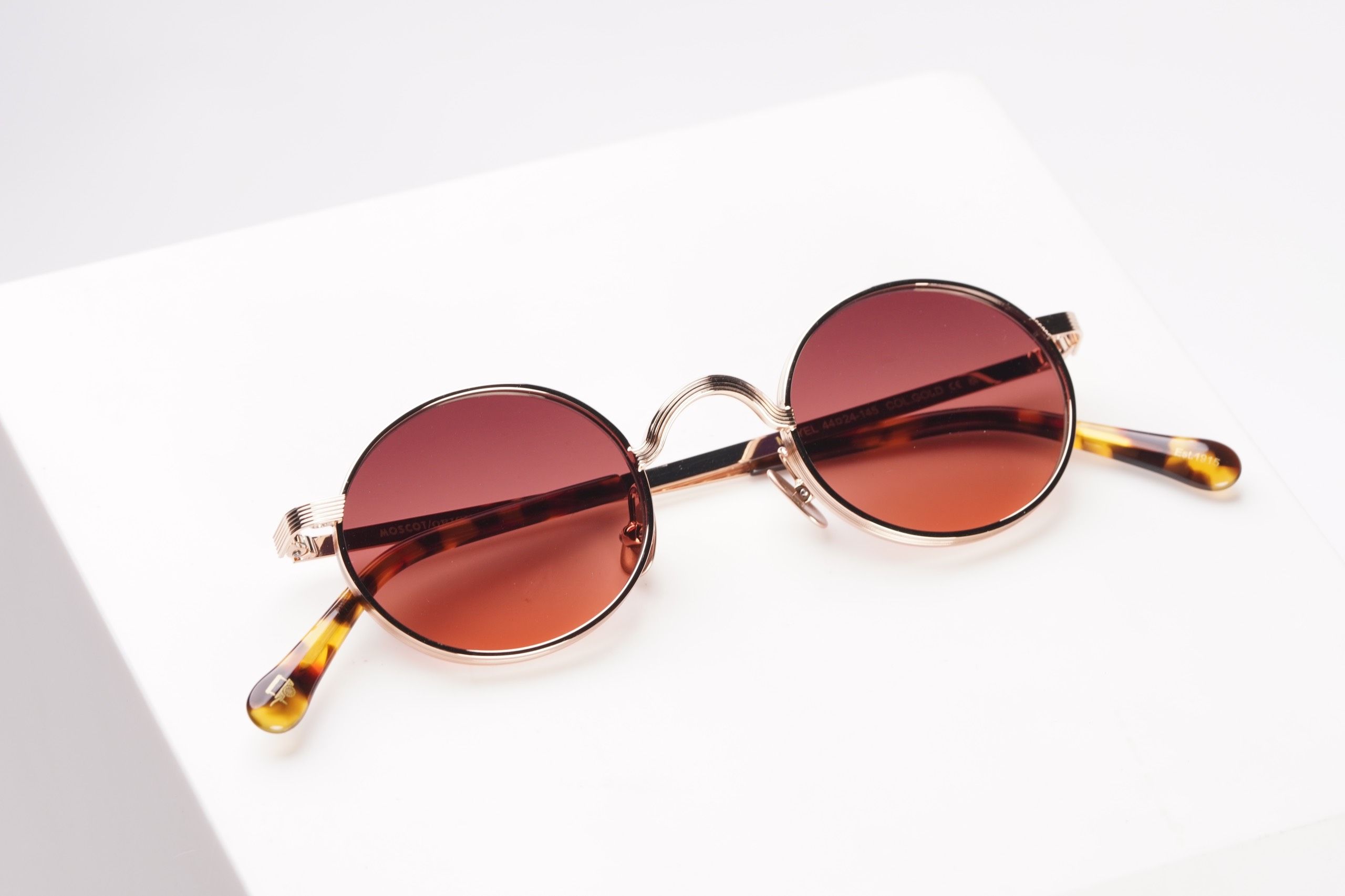 Moscot MOYEL CABERNET SUN col.GOLD