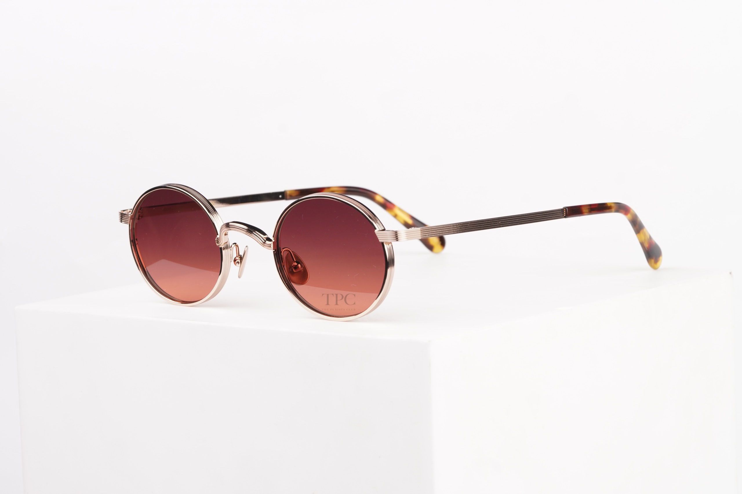 Moscot MOYEL CABERNET SUN col.GOLD