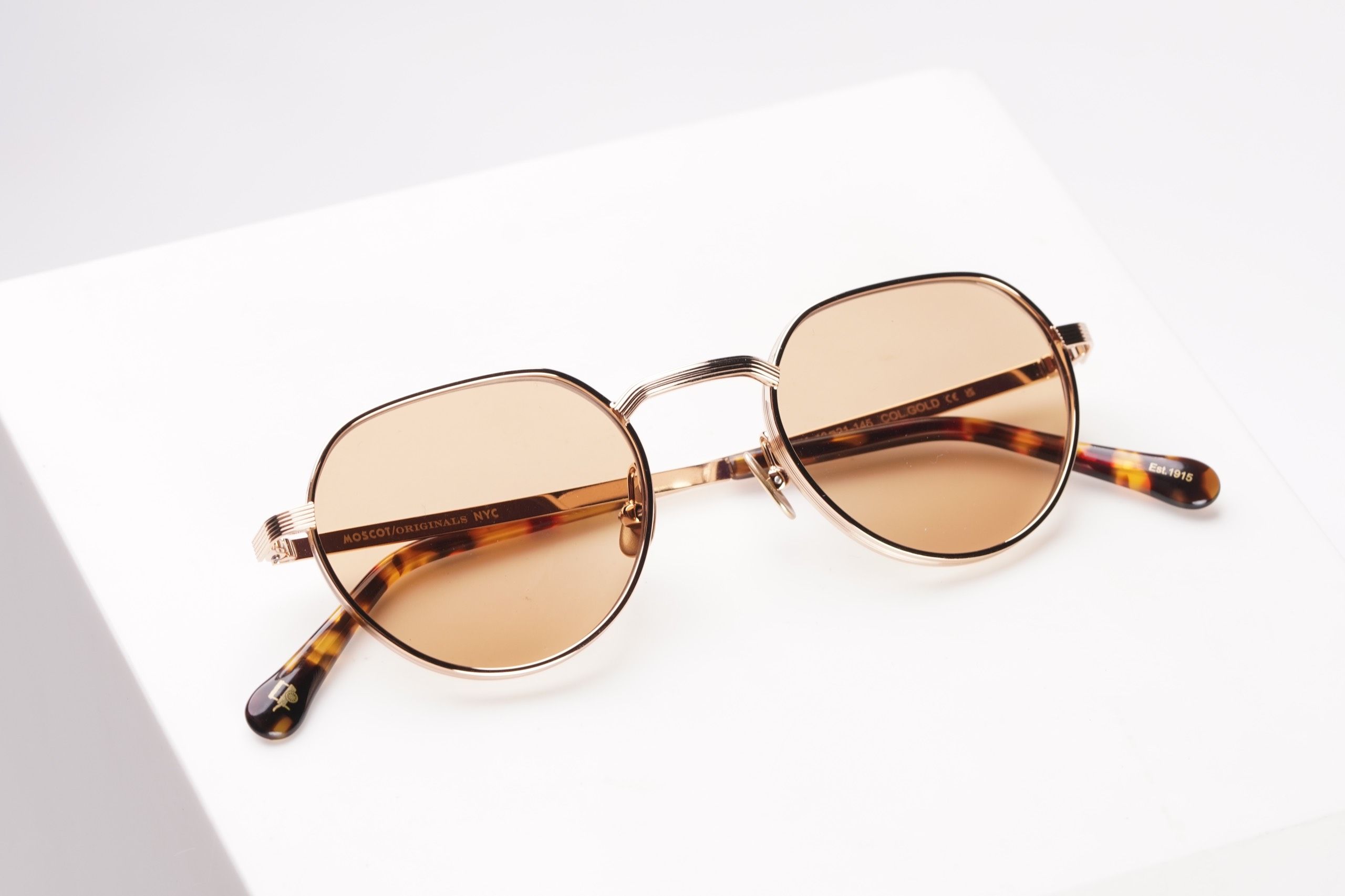 Moscot SMENDRIK SUN AMBER col.GOLD