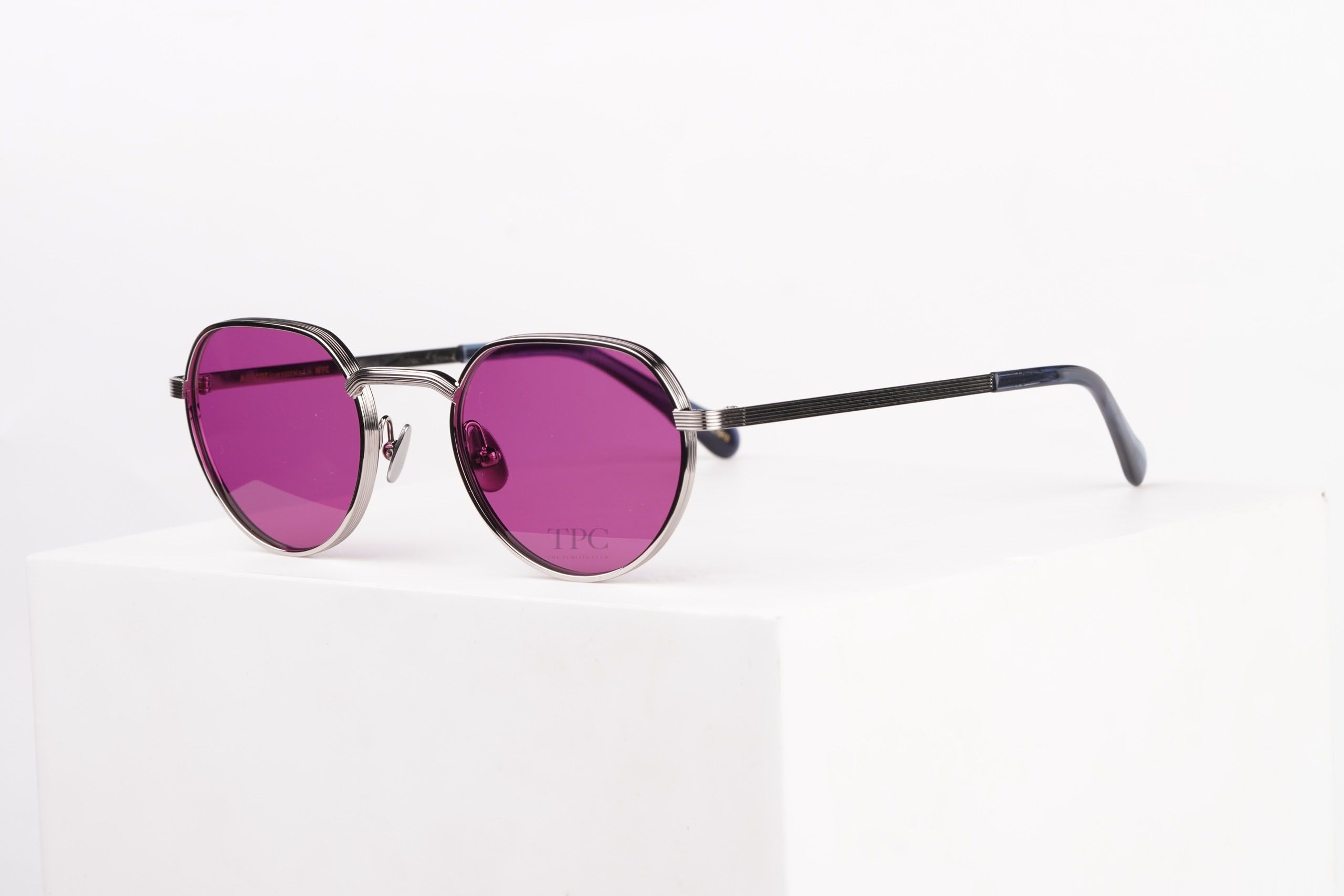 Moscot SMENDRIK SUN PURPLE NURPLE col. SILVER