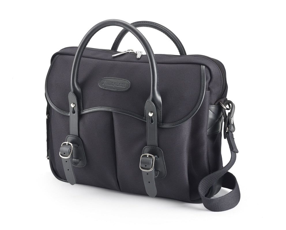 Billingham THOMAS BRIEF CASE - BLACK FIBRENYTE/BLACK