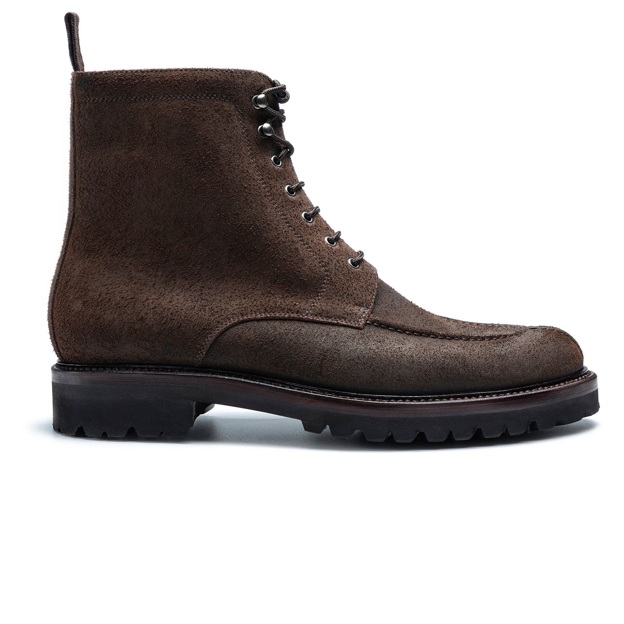 TLB MALLORCA 707 MADISON BOOT COMMANDO VIBRAM /VIR ROUGH OUT WAXED /Bulrush