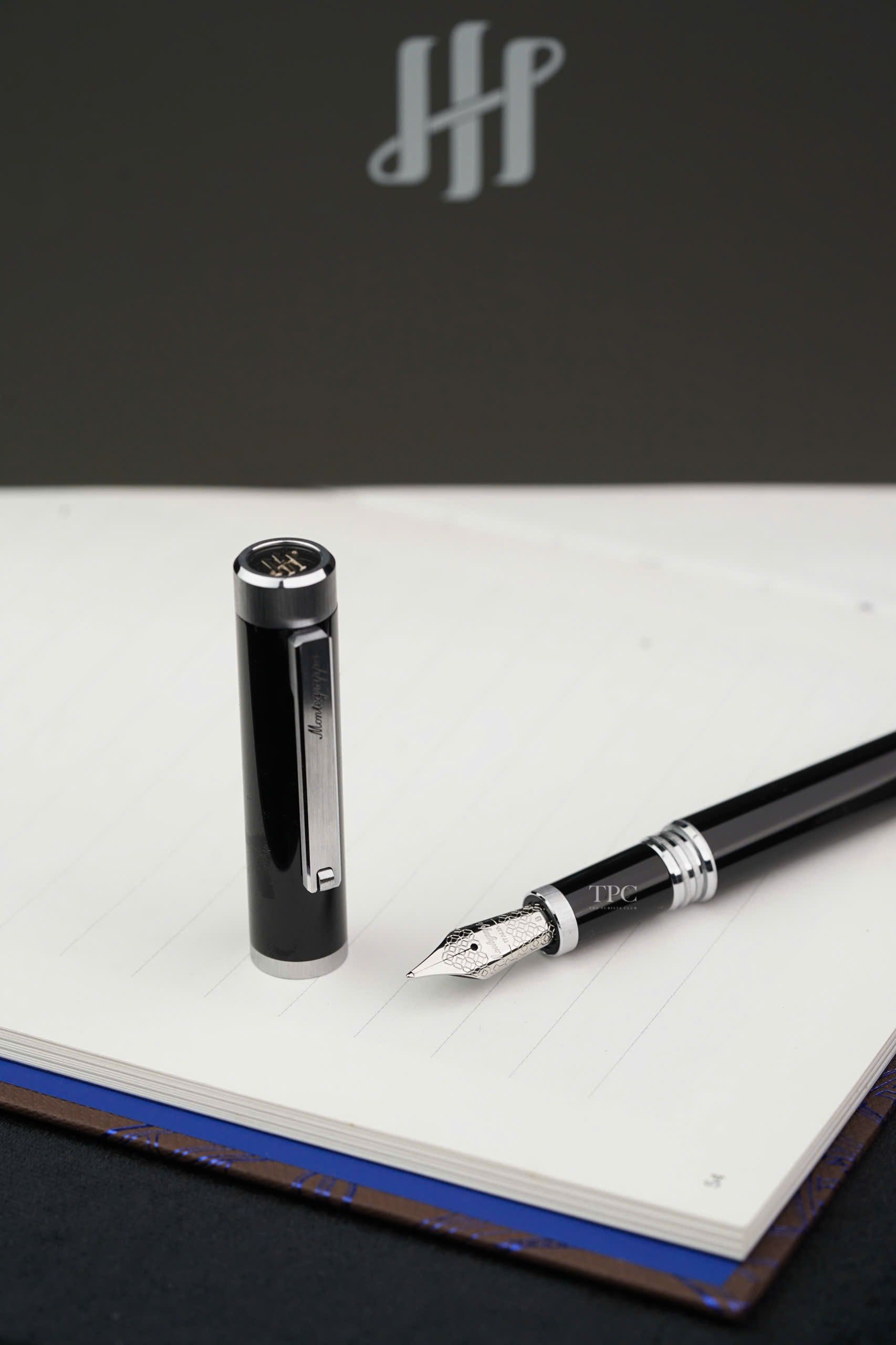 Zero / Black - Fountain Pen / IP Palladium