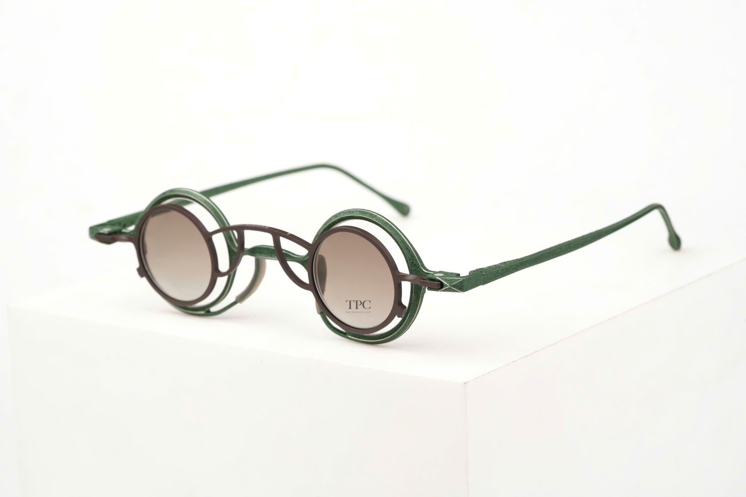 RG0105TI x DARK GREEN x BRONZE CLIP/CLEAR+SUN