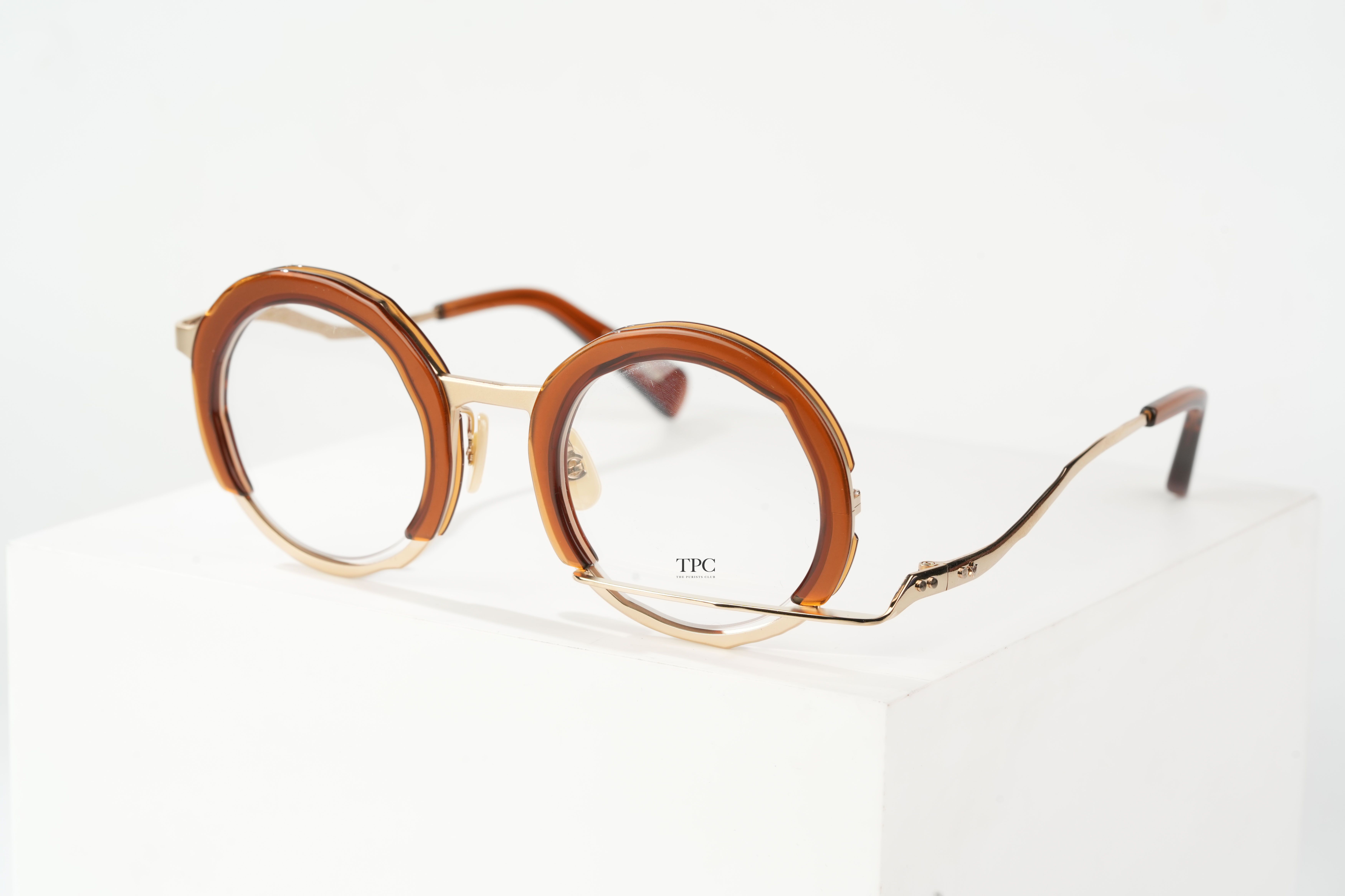 MM-0034 No.7 Clear Brown / Gold