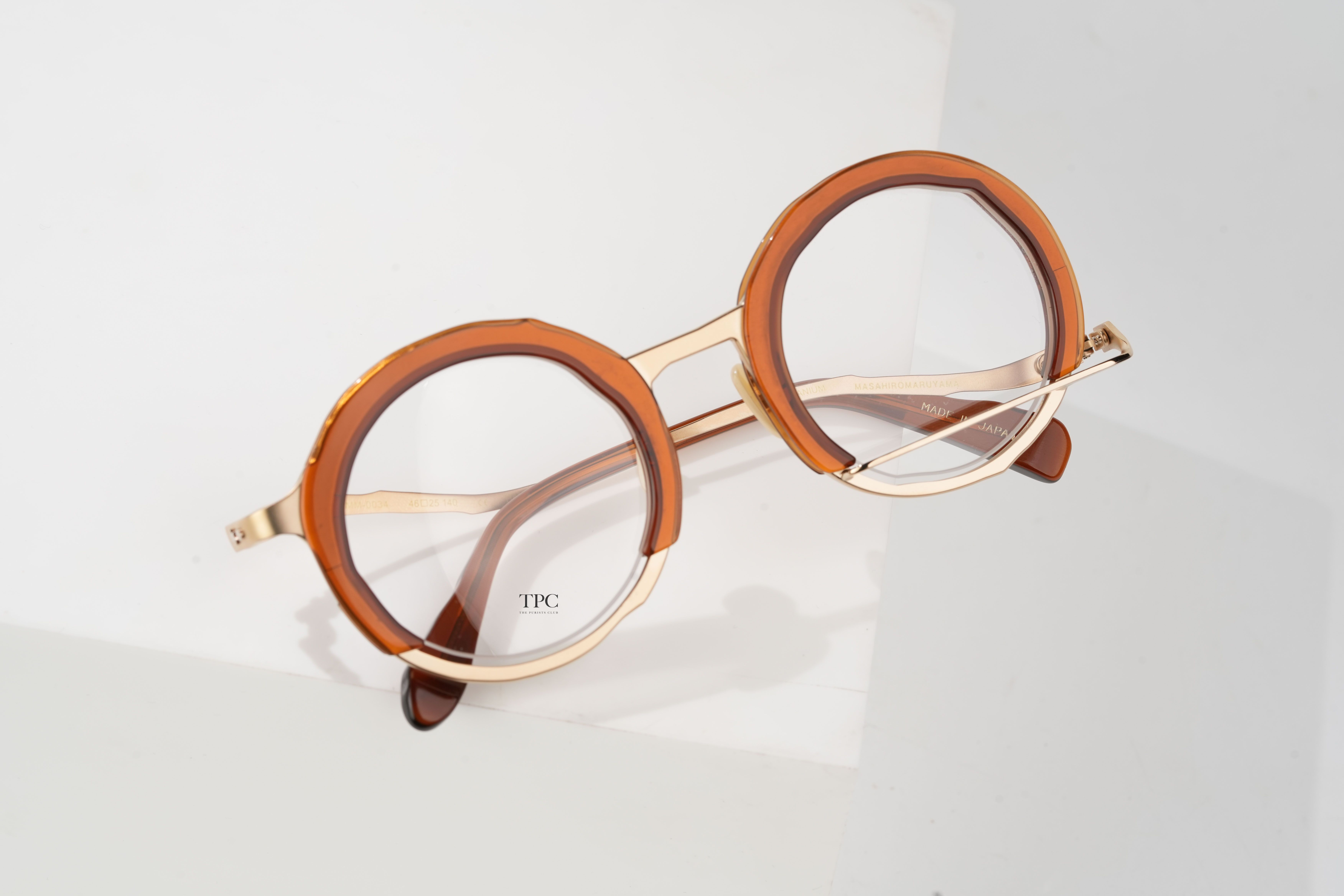 MM-0034 No.7 Clear Brown / Gold