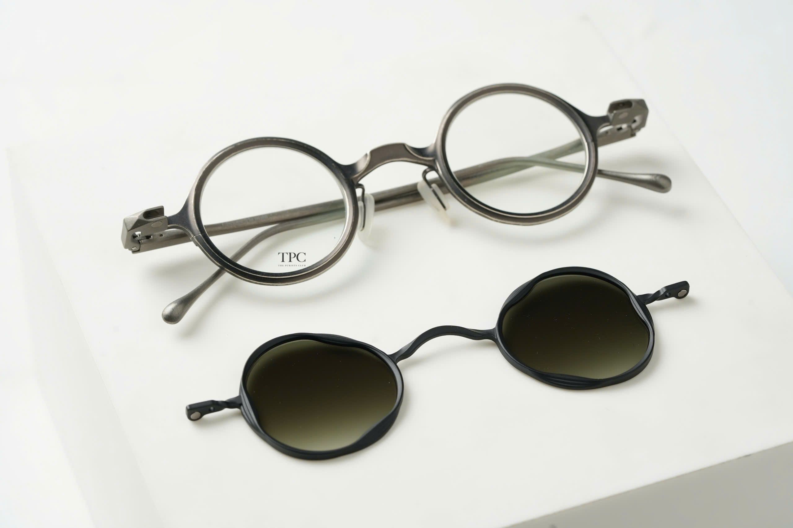 RG1912CU / ANTIQUE GRAY x BLACK CLIP / CLEAR+SUN