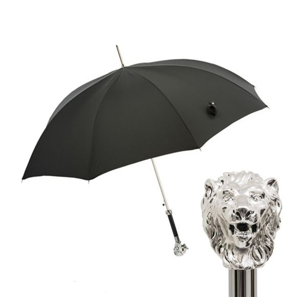 Silver Lion Umbrella