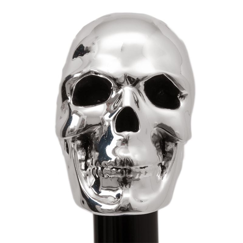 Silver Skull Shoehorn