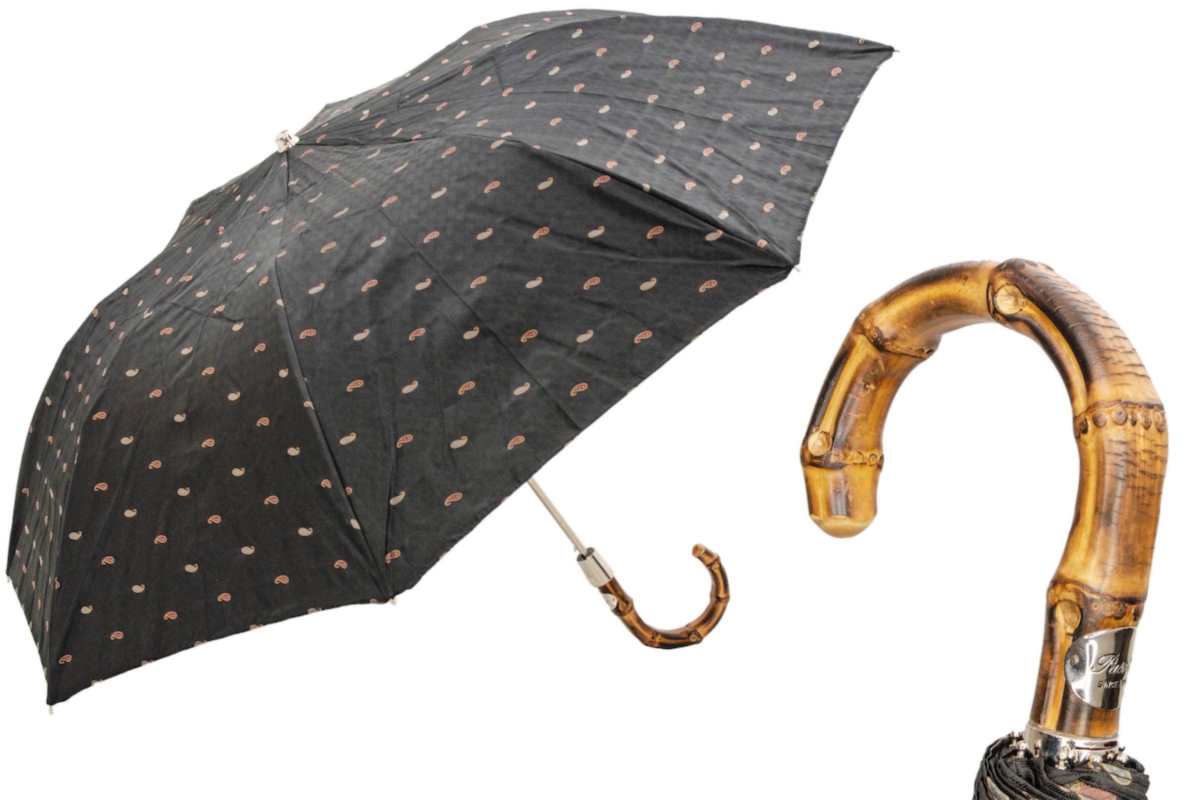 Telescopic Umbrella with Whangee Handle