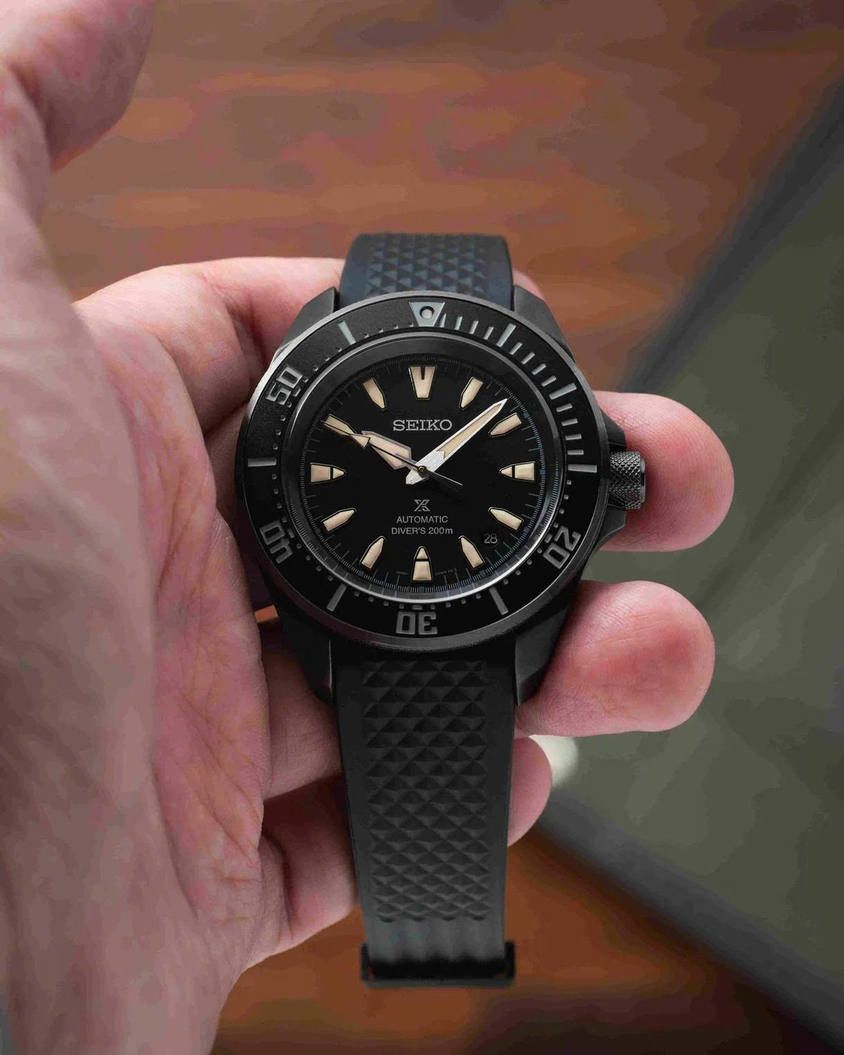 Black Waffle Rubber CTS Strap 18.19.20.21-16 / Silver (Steel)