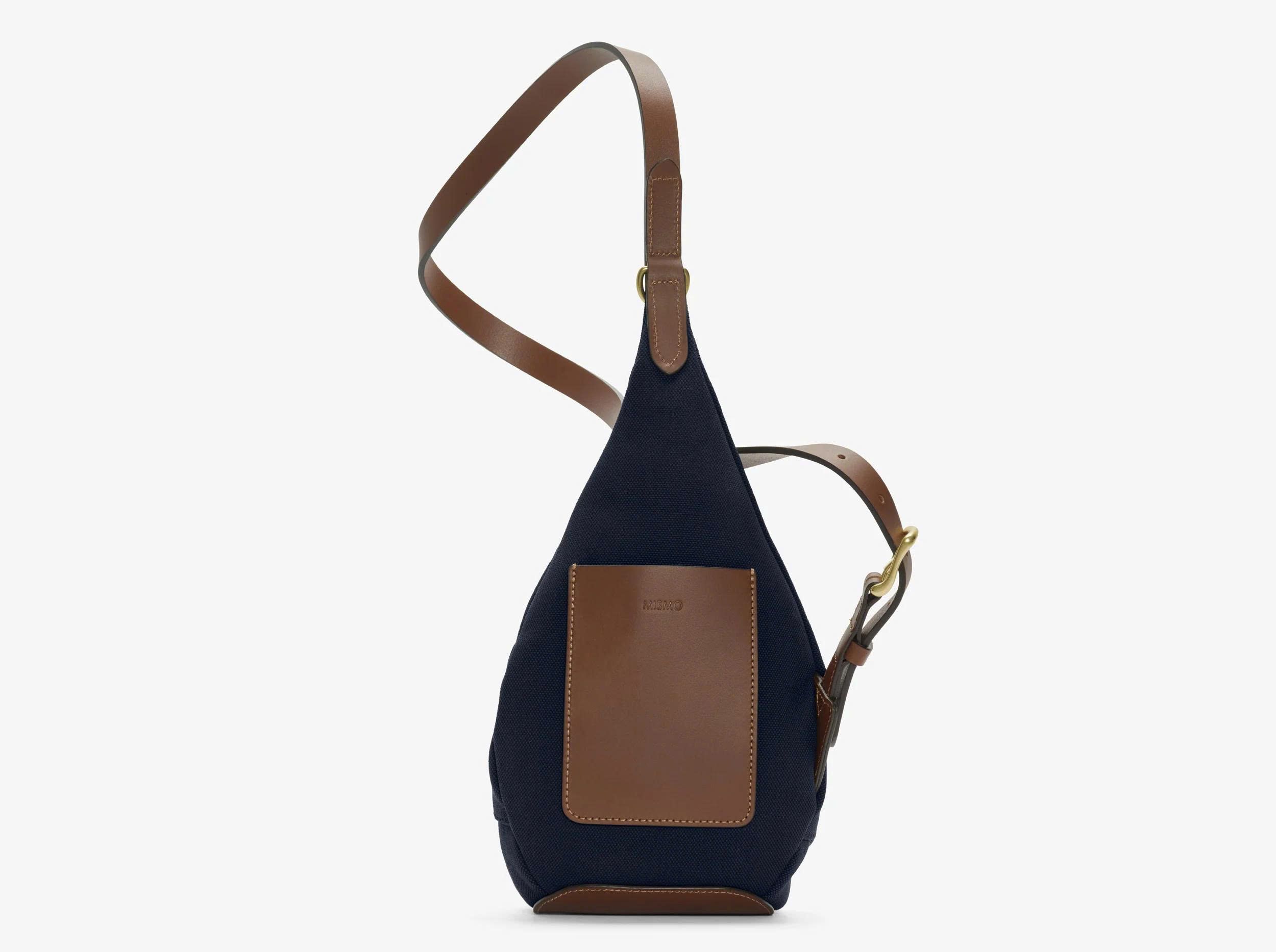Mismo MS DROP BAG, DEEP SEA BLUE/CUOIO MS260626