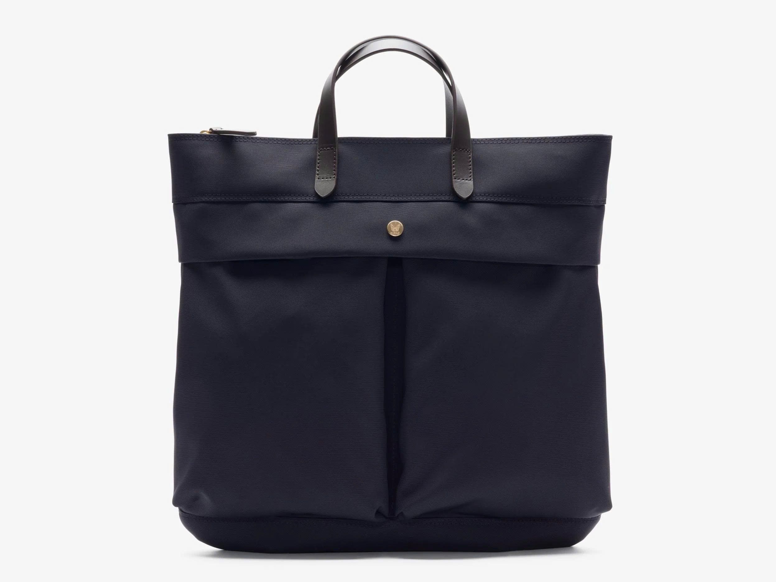 Mismo MS HELMET BAG, NAVY/ DARK BROWN MS351316