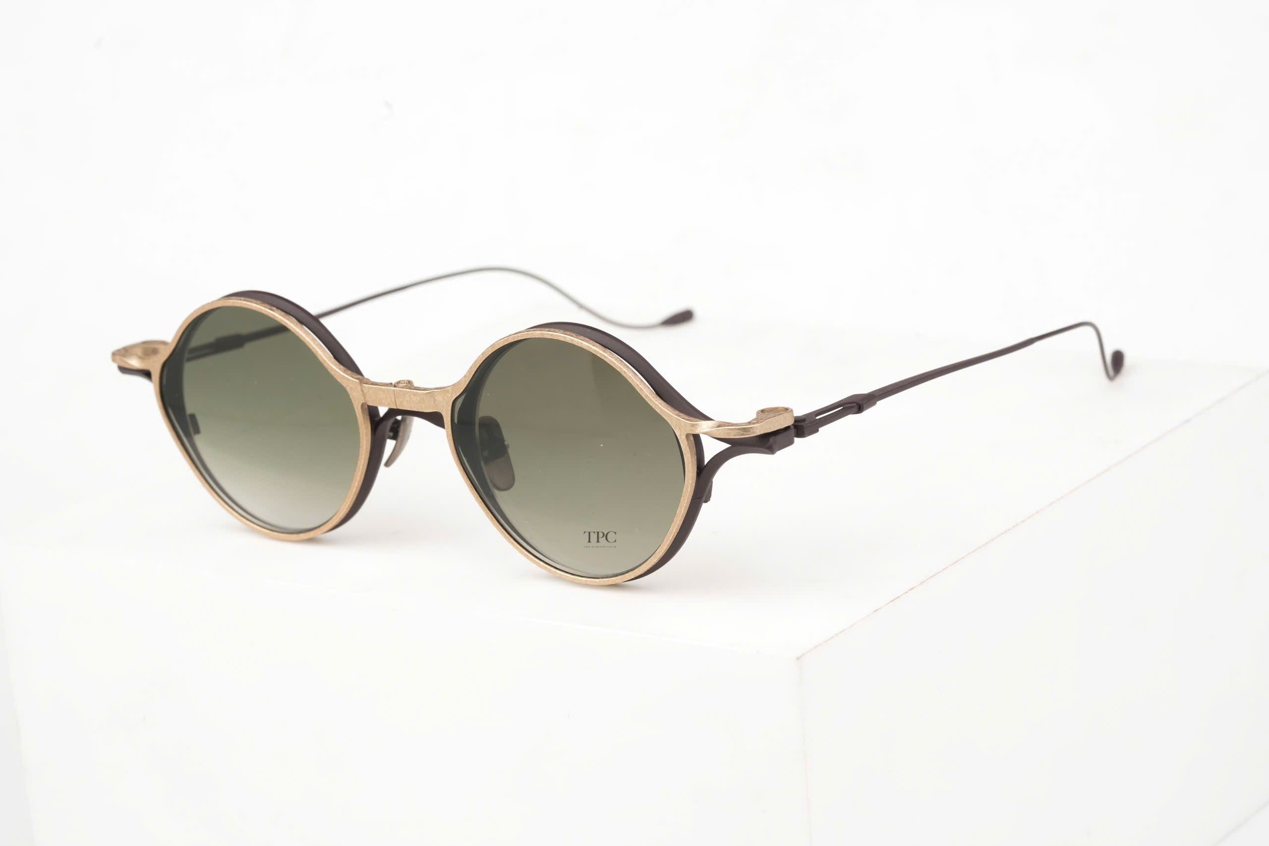 RG1022TVA/ANTIQUE BRONZE +BLACK x ANTIQUE GOLD/GREEN GRADIENT